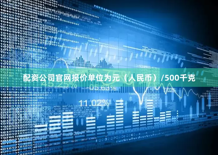 配资公司官网报价单位为元（人民币）/500千克